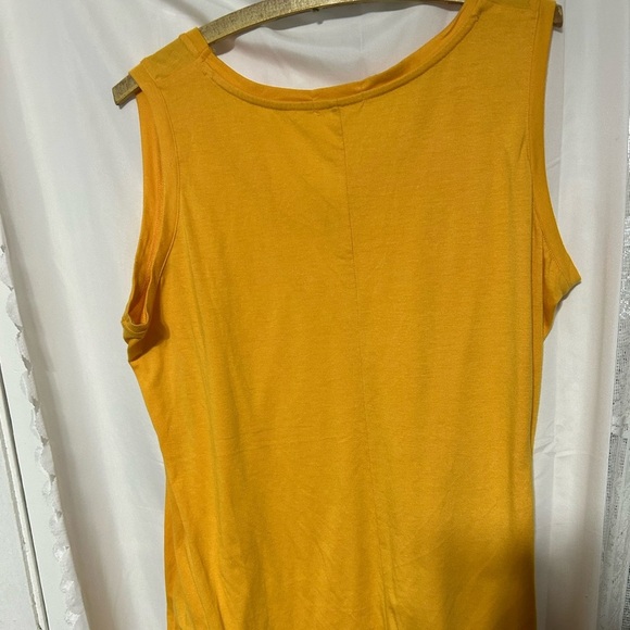 Warehouse one - 2X  Mustard Yellow Tank Top- perfect fall colour- new/like new - Picture 6 of 6